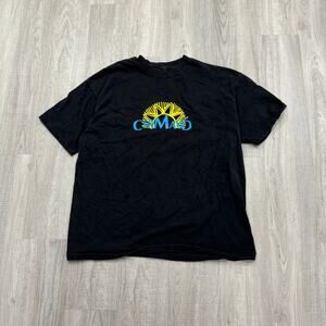 Vintage Chimayo Shirt Men's Extra Large Black 90s Single Stitch New Mexico USA